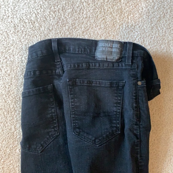 Signature by Levi Strauss & Co. - Black Jeans - Picture 2 of 2